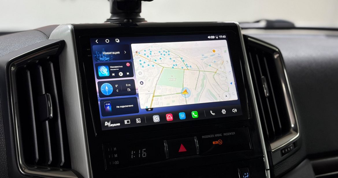 🚀Android-магнитола в Toyota Land Cruiser 200 от Д Аудио